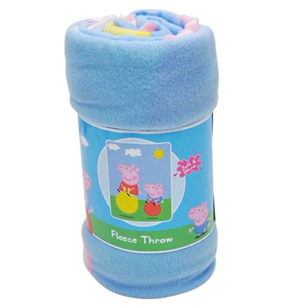 Northwest The Company Peppa Pig Fleece Throw Blanket, 46" x 60