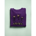 thumbnail image 3 of Spooky Pumpkin Ghost Halloween Graphic - Women's Sweatshirt, 3 of 4