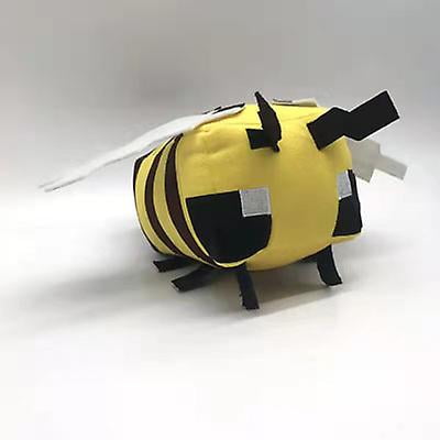 Minecraft New Bee Steve Plush Doll Sitting Enderman Creeper Toy Wholesale Spot22cm Yellow Bee