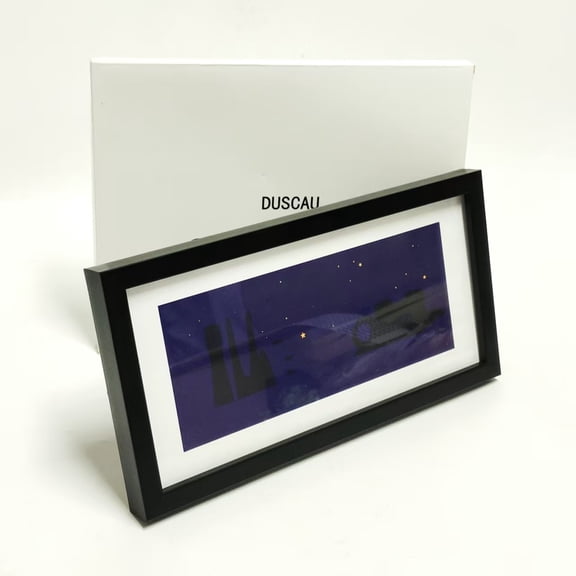 DUSCAU Home 8x4 Picture Frame for Wall Display 1 Pack, Display Frame for Vertical or Horizontal