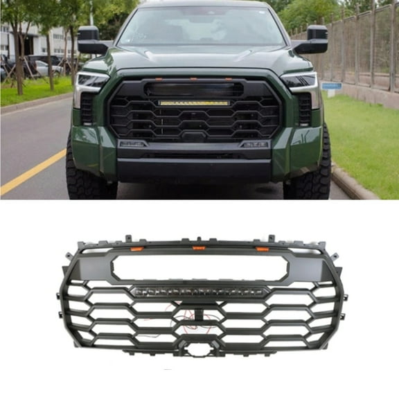 Car Bumper Grill Front Bumper Racing Grille Grill Body Kit For TOYOTA Tundra 2022-2024  Front Bumper Grill Car Accessories