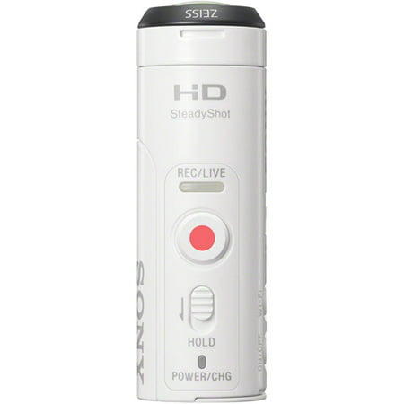 Sony White HDR-AZ1/W POV HD Action Camcorder with Live View Remote