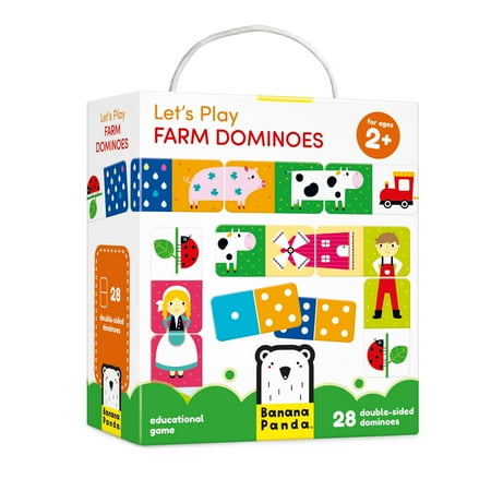 - Let's Play Farm Dominoes Age 2+ Game (Other)