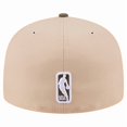 thumbnail image 4 of Men's New Era  Tan Chicago Bulls Color Pack Two-Tone 59FIFTY A-Frame Fitted Hat, 4 of 5