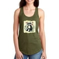 thumbnail image 1 of Floral Forester I Racerback Tank Women -Grace Popp Designs, Female x-Large, 1 of 4