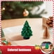 thumbnail image 4 of Adornos navideños luminosos y coloridos | Mini adornos de resina que brillan en la oscuridad para manualidades navideñas | 10 colores vibrantes | Adornos pequeños para escritorios y árboles, 4 of 6