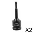 thumbnail image 1 of Adaptador de enchufe,Adaptador de enchufe de 1/2" Enchufe para destornillador hexagonal,Llave de impacto de aire Herramienta de reparación de automóviles,Adaptador de enchufe de 1/2" Llave de, 1 of 8