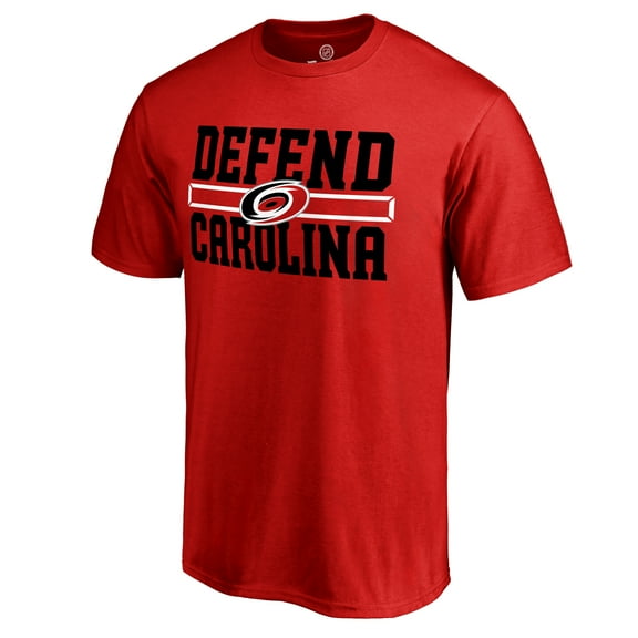 Men's Red Carolina Hurricanes Hometown Collection Defend T-Shirt