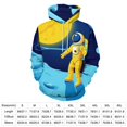thumbnail image 2 of Astronaut Exploring Planets 3d Sweatshirts Hoodie Fashion Casual Personality Men's Women Street Hoodie Pullovers Long Sleeve Comfortable Top, 2 of 6