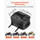 thumbnail image 2 of Bolsa trasera para moto VEVOR, impermeable, 22-34 L, con funda para lluvia, 2 of 9