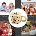 thumbnail image 5 of Taza de panda de 450ml, taza de silicona de alto valor con tapa, taza de agua de cerámica para niña, 5 of 5