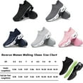 thumbnail image 3 of Barerun Womens Slip on Walking Shoes Mesh Air Cushion Platform Sneakers Non Slip Running Shoes, 3 of 8
