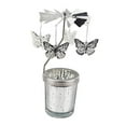 thumbnail image 2 of GUOOL Romantic Rotating Candle Holder Decoration Centerpieces Ornament Candlestick for Butterfly, 2 of 9