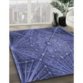 thumbnail image 3 of Ahgly Company Machine Washable Indoor Rectangle Transitional Light Slate Blue Area Rugs, 2' x 3', 3 of 7