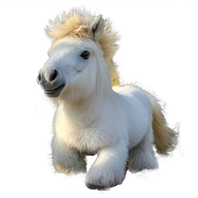 JAKANYQ Jouet en Peluche Cheval Animal Jouets en Peluche Électriques