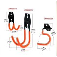 thumbnail image 2 of Ganchos para sistema de almacenamiento, almacenamiento de acero para garaje, 4 puntos de soldadura, ganchos para garaje, ganchos y perchas con revestimiento antideslizante para herramientas, juego de 3 piezas Sailing Electrónica, 2 of 5