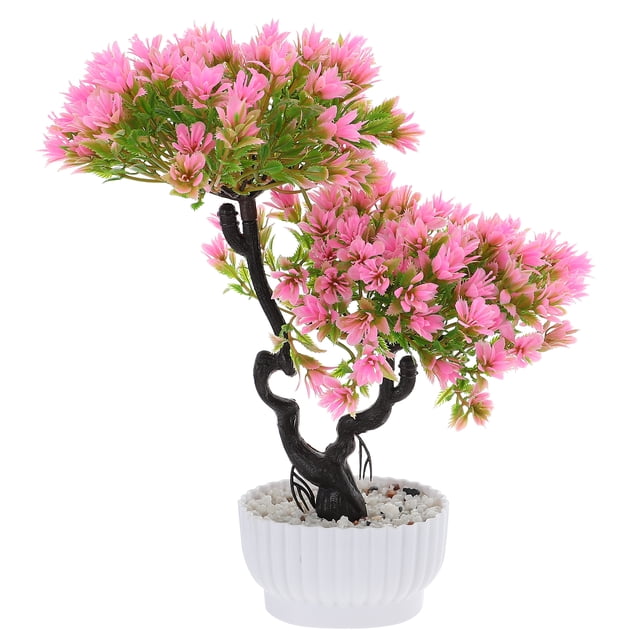 MasteelfCA Artificial Plant Faux Fake Tree Ornament Creative Plant Bonsai Decoration