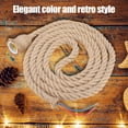 thumbnail image 1 of Ymiko Pendant Light 1.5M With Switch Plug In Vintage Lamp Cord With Twisted Hemp Rope E27 Extension Hanging Lantern Cable For Industrial Retro DIY Projects, 1 of 8