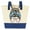 Baseball Navy, variant on Women's Mom Life Tote Bags - 100% Recyclable and Reusable Cotton Canvas, Softball Natural