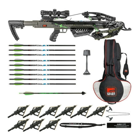 Killer Instinct Boss 405 FPS Deluxe Crossbow Package and Hunter s Accessory Kit