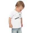 thumbnail image 2 of Snowboard bear Toddler jersey t-shirt (White, 2), 2 of 3