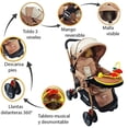 thumbnail image 4 of Carriola Angelin Baby Noni Tablero Musical Caqui, 4 of 5