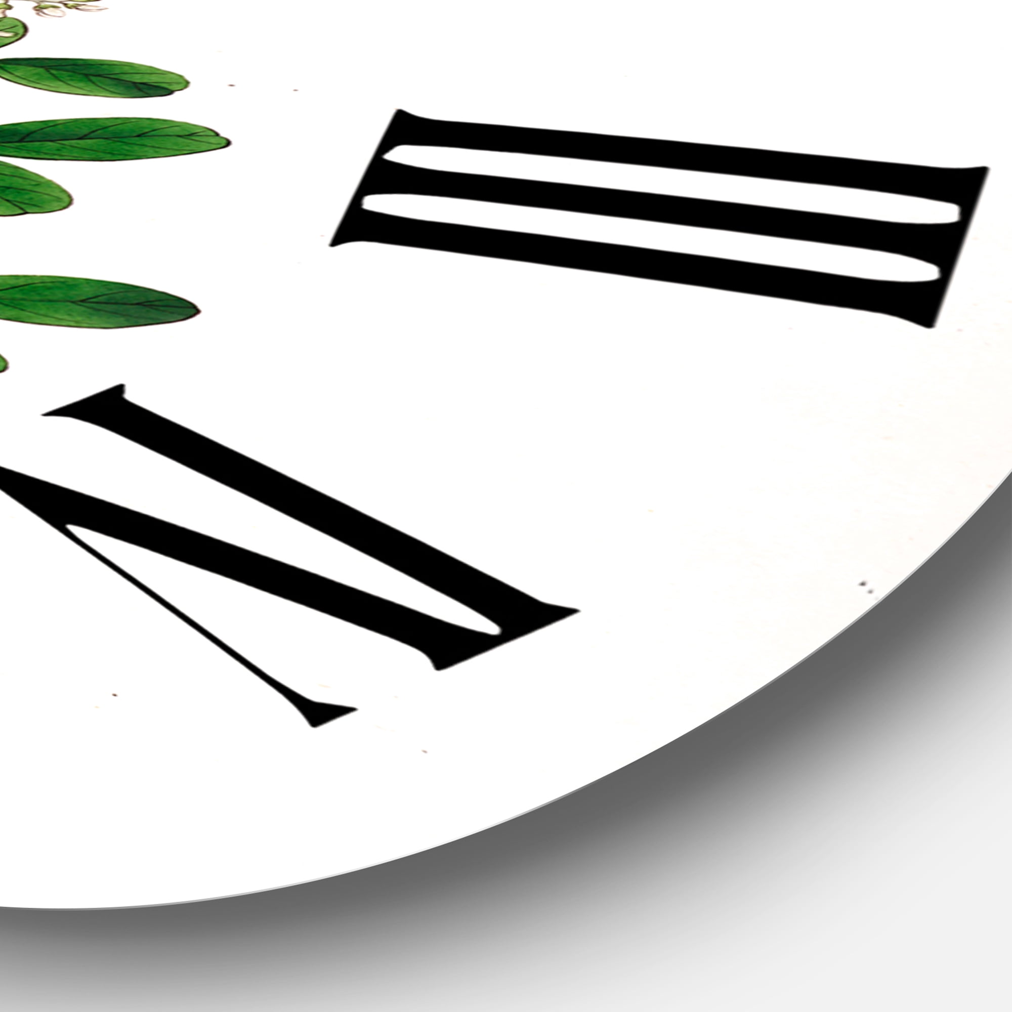 Designart 1 in Farmhouse Wall Clock