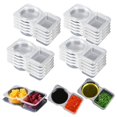 thumbnail image 5 of Opvise Leak-Proof Double-Layer Disposable Sauce Box, Food-Grade Plastic Microwave/Dishwasher Safe Containers for Snacks, Condiments, Travel & Meal Prep (10/15/20/30/50/100-Pack), 5 of 8