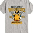 thumbnail image 3 of Marvel Wolverine - Property Of - Toddler and Youth Short Sleeve Graphic T-Shirt, 3 of 5