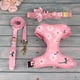 thumbnail image 5 of Conjunto de collar, arnés y correa para perro Beirui Cute Girl Pink M, 5 of 5