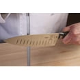 thumbnail image 4 of Mercer Culinary Genesis 10 inch Knife Sharpening Steel, Black, 4 of 5