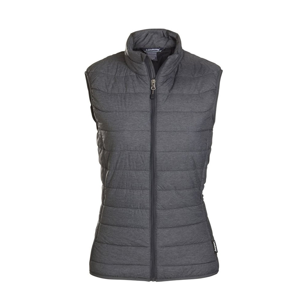 LANDWAY Landway Women's Nylon Stand Up Collar Lightweight Polyloft Vest