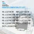 thumbnail image 2 of NineLeaf 1 Pack DR223CL (C/Y/M/K) Drum Unit Compatible for Brother DR223 DR-223 Work with HL-L3230CDN HL-L3290CDW DCP-L3550CDW MFC-L3770CDW MFC-L3710CW Printer, 2 of 6