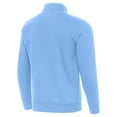 thumbnail image 3 of Men's Antigua Blue St. Louis Blues Victory Quarter-Zip Pullover Top, 3 of 3