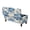 Blue Floral Beige, variant on SEANATIVE Storage Ottoman Bench Cover Stretch Ottoman Slipcover Rectangular Folding Storage Stool Covers Scratch Resistant Furniture Protector with Non-Slip Elastic Bottom, M, Beige Plaid