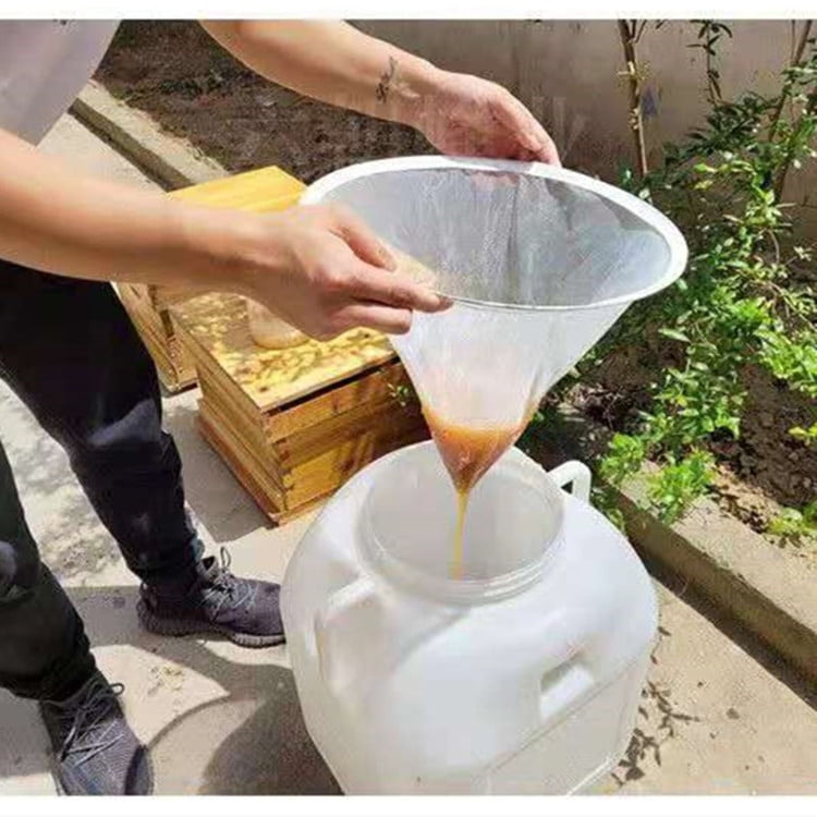 BeforeyaynHoney Filter Bag Juice Strainer Screen Tool Baby Yogurt Paint Strainer  Bag Honey Bee Filter Mesh Honey Strainer Tool Honey Filtration Net Honey  Filter Mesh 