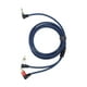 thumbnail image 4 of Adaptador macho de 3,5 mm a 2 RCA Cable de audio estéreo de nailon trenzado para altavoces amplificador mezclador, 4 of 8
