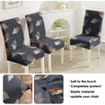 thumbnail image 4 of Oversize Morden Chair Covers for Dining Room Set of 6,Large Stretch Spandex Parsons Chair Slipcovers ,Removable Washable Kitchen Chair Seat Cover Protector for Home Party Ceremony Dinner（Morden,6PCS）, 4 of 6