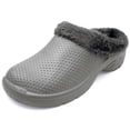 thumbnail image 3 of Ventana Men’s Winter Clog Fuzzy Warm Indoor Outdoor Nursing Shoes Comfy Slip On&nbsp;, 3 of 4