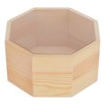 thumbnail image 1 of Miangastore Boîte à Fenêtre Rétro Bois Verre 1Ensemble 5.9X5.9X3.1In, 1 of 8