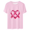 thumbnail image 3 of Fiudx Ofertas Flash Artículos En Oferta Camisa de Pollo de Moda para Mujer Linda Granja Camisetas Mamá Causal Manga Corta Camisetas Tops Blusas, 3 of 3