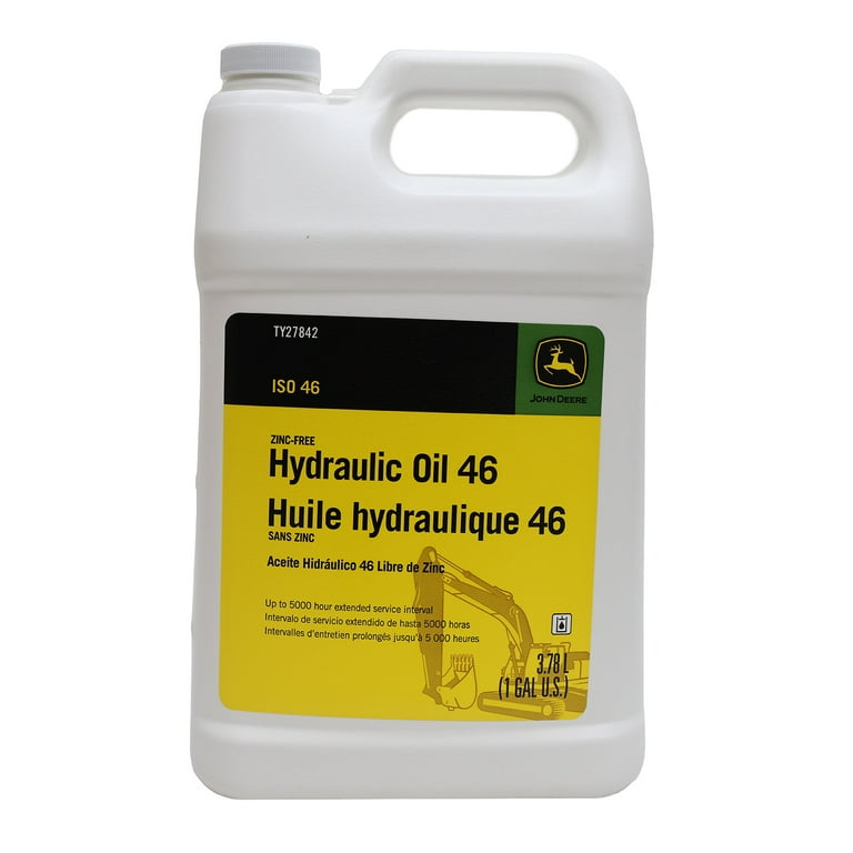 John Deere Original Equipment Zinc-Free Hydraulic Oil 46 - TY27842