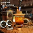 thumbnail image 4 of Kit ahumador para cócteles Smoktail Premium Bourbon con astillas de madera, 4 of 8
