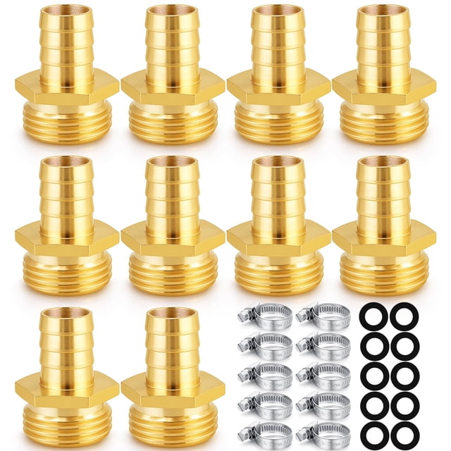 Grifo GHT de latón SIGURANTA de 5/8 pulgadas, 10 unidades