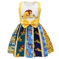 thumbnail image 1 of Niños Niñas Impreso Ropa para niños Vestido con lazo para niñas / Regalos para niños # 9, 1 of 2