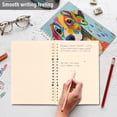 thumbnail image 5 of Notebook 8.3x5.7x0.4 Inch One Sizex1 Journey Note Diary Hardcover Notebook 60 Pages,80g Paper Writing Smooth and Not Easy to Break Colorful Cool Dogs, 5 of 8