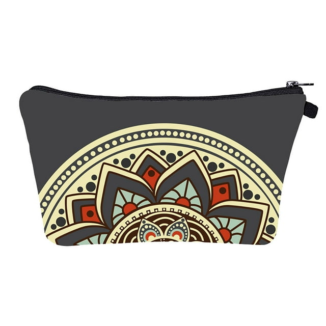 Trousse de Maquillage Femme Créative Mode multi-Usage Trousse de Toilette Pochette