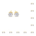 thumbnail image 2 of Qarigey Pendientes elegantes de moda de acero inoxidable, corazón romántico en forma de gota, pendientes clásicos con cuentas para manualidades, bola Oro 7mm 10piezas Qarigey CBP434349, 2 of 5