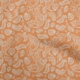 thumbnail image 1 of oneOone Viscose Jersey Orange Fabric Block Sewing Material Print Fabric By The Yard 60 Inch Wide-LM, 1 of 5