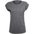 thumbnail image 1 of Build Your Brand Womens Extended Shoulder T-Shirt, 1 of 2